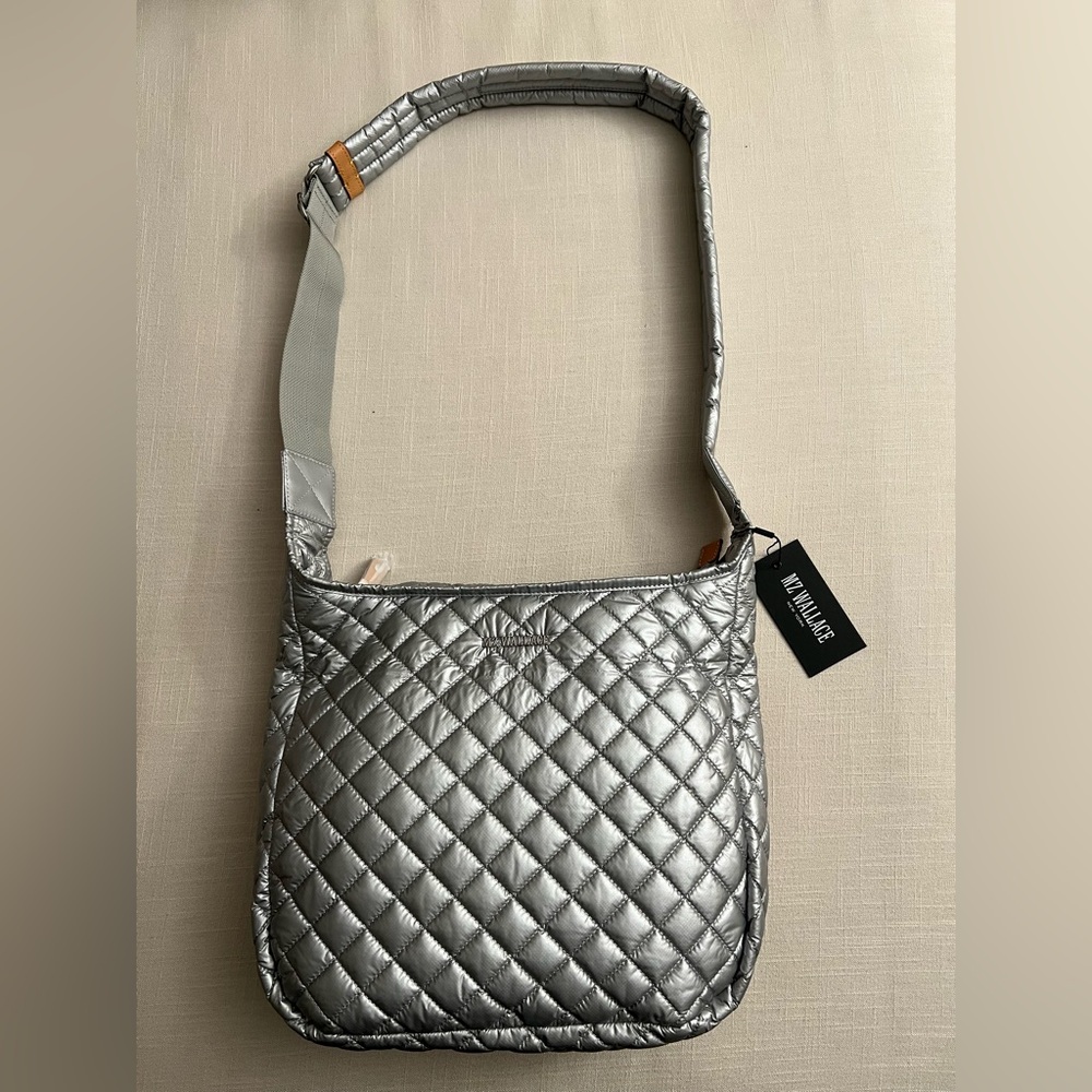 NWT MZ Wallace Tin Parker Adjustable Crossbody